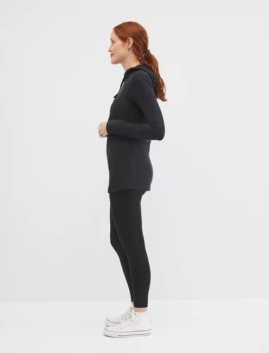 Miniatura 3 de Motherhood Maternity Sudadera con capucha de lactancia para mujer