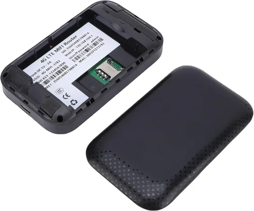 Miniatura 6 de VBESTLIFE Enrutador WiFi móvil 4G LTE con ranura para tarjeta SIM, dispositivo de punto de acceso portátil de viaje de 300 Mbps, módem de Internet