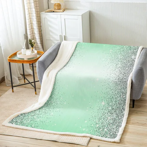 Miniatura 11 de Manta para niños con estampado abstracto (sin purpurina), manta gris mullida para niños y niñas, manta con estampado de dibujos animados para cama