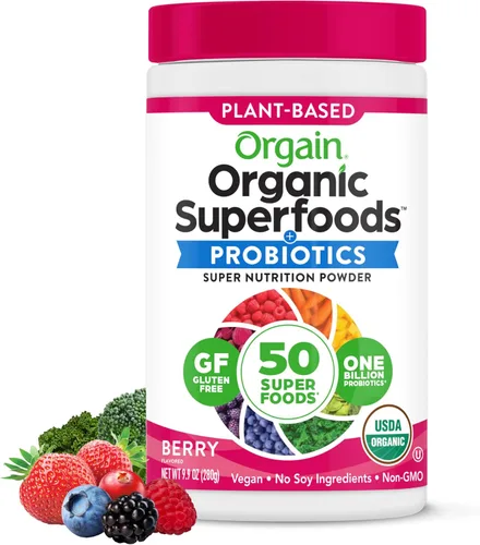 Miniatura 6 de Superalimentos orgánicos Orgain, 2 sabores, 0.62 libras, 1 unidad