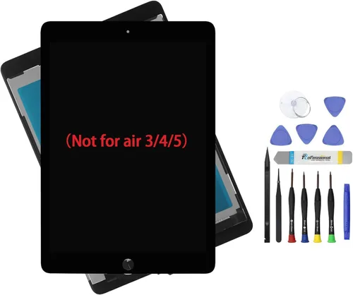 Reemplazo de pantalla LCD de 9.7 pulgadas para iPad Air 2 2ª generación A1566 A1567 Asamblea LCD y digitalizador táctil de vidrio Kit de reparación