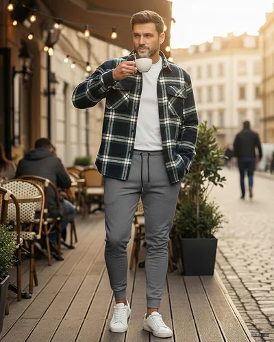 Miniatura 5 de BUXKR - Pantalones deportivos ajustados con bolsillos profundos para hombre, para gimnasio, correr y fisioculturismo