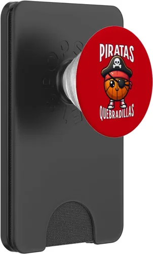 Miniatura 8 de Piratas de Quebradillas Baloncesto Baloncesto PopSockets Estándar PopGrip