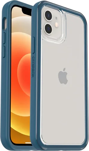 Miniatura 6 de OtterBox Funda transparente con borde de agarre colorido para iPhone 12/12 Pro - Arcilla Potters (transparente/rosa)