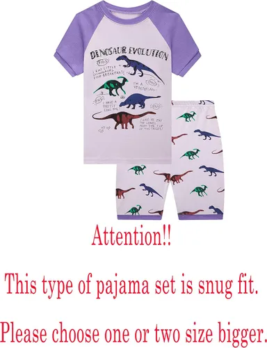 Miniatura 2 de Family Feeling jirafa - Pijama corta para niña (100% algodón)