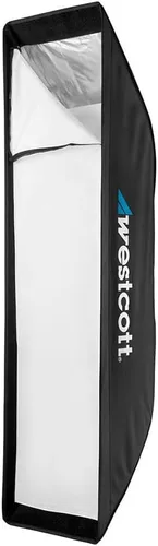 Miniatura 4 de Westcott Interruptor rápido de 1 x 4 para estudio de fotografía portátil y caja de luz Stripbank On Location – Compatible con múltiples marcas
