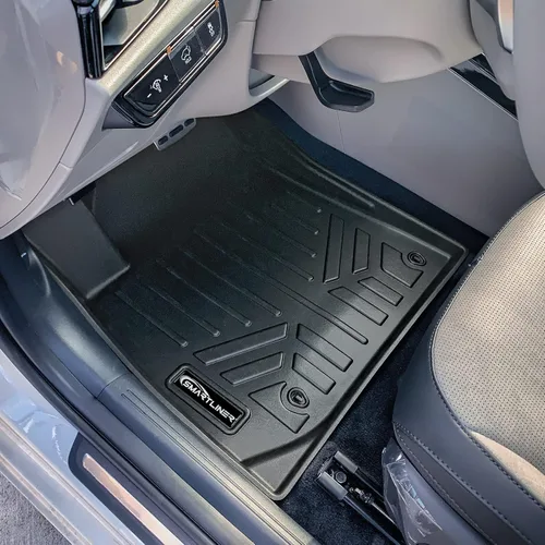 Miniatura 2 de SMARTLINER Juego de revestimientos de piso de primera fila para Kia NIRO EV 2023-2025 (sin híbrido enchufable)