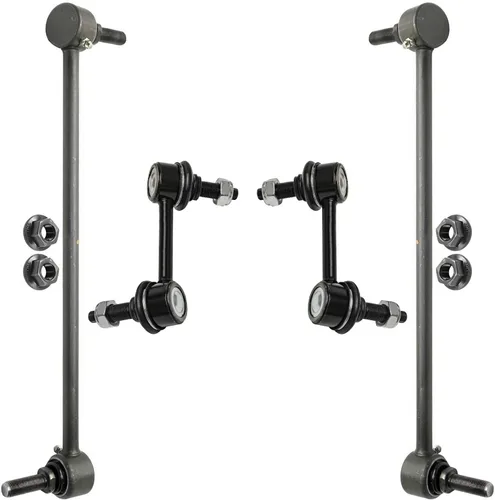 Miniatura 18 de Detroit Axle - 4 barras estabilizadoras AWD para Chrysler 300 2005-2019 Dodge Charger 2005-2008 2005-2008 Magnum Stabilizer Enlaces de extremo