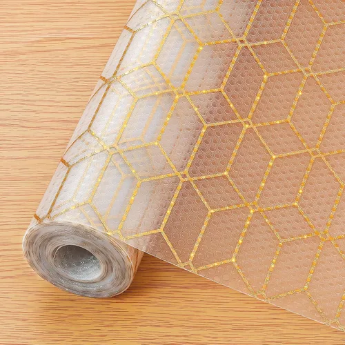 Miniatura 19 de Cooyes Revestimiento de Estante para Gabinetes de Cocina – Forro de Cajón Impermeable No Adhesivo – Material EVA Duradero Papel de Estante Fácil