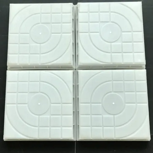 Miniatura 9 de Happyyami Molde de pavimentación cuadrado para suelos al aire libre, fabricante de paseo, 2 piezas, fabricante reutilizable para pavimento, cemento
