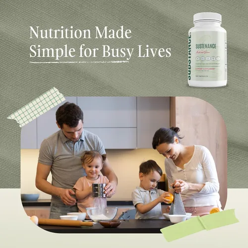 Miniatura 2 de SUBSTANCE. - Nature's Sustenance - Suplemento diario de verduras, frutas y verduras - Cápsulas de vitaminas superalimentos - Mejora la energía