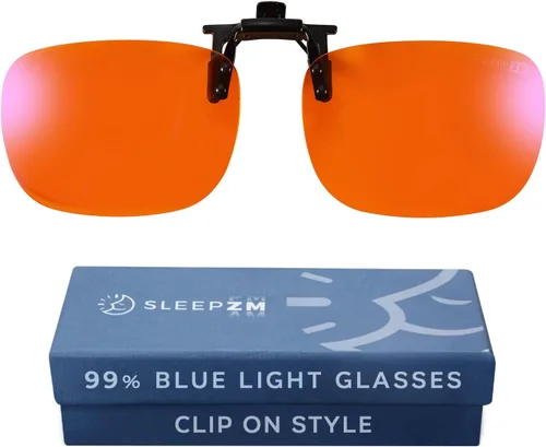 Miniatura 8 de Sleep ZM Blue Light Blocking & Light Sensitivity Clip On Glasses - 14 Lens Types for Comfort, Relaxation, Sleep & Relief