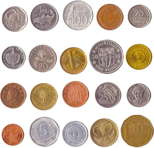 Miniatura 14 de LOTE de 28 Monedas Diferentes de la UE (Colección PRE-Euro) - Monedas Coleccionables, Monedas Antiguas para Álbum o Exhibición