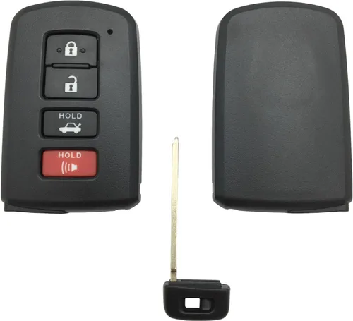 Miniatura 4 de Funda de repuesto para llavero inteligente sin llave para Toyota Avalon Camry Corolla Highlander Rav4 (4 botones)