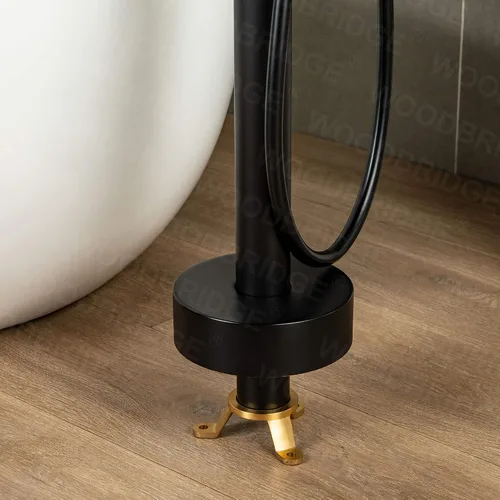 Miniatura 9 de WOODBRIDGE F0006 MBRD grifo, (L) 10 3/4" x (W) 6-1/4" x (H) 43-7/8, negro mate Mate negro