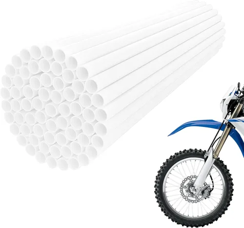 Miniatura 9 de JFG RACING protectores de plástico para radios de bicicleta o motocicleta, Negro