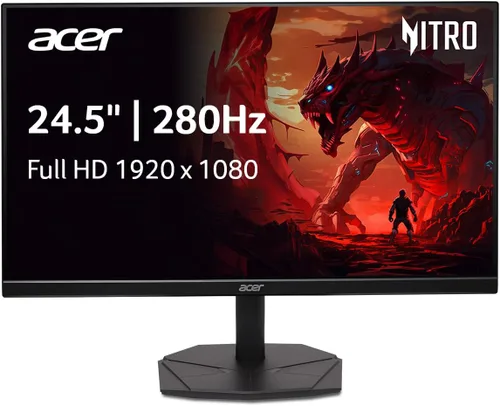 Miniatura 17 de Acer Nitro Monitor para juegos de 23.8" Full HD 1920 x 1080 IPS ZeroFrame AMD FreeSync Frecuencia de actualización de 144Hz 1ms (VRB)
