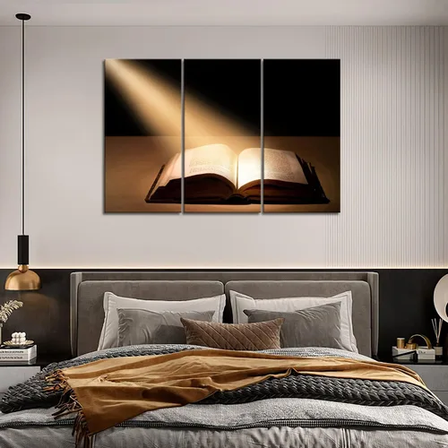 Miniatura 4 de Arte de pared de la Santa Biblia, pintura en lienzo de Jesús cristiano, impresión sobre lienzo, imágenes de religión para decoración del hogar