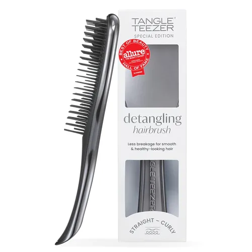 Cepillo Desenredante Tangle Teezer Chrome Ultimate para Cabello Húmedo y Seco, Elimina Nudos y Reduce la Rotura para Tipos de Cabello Liso a Rizado,