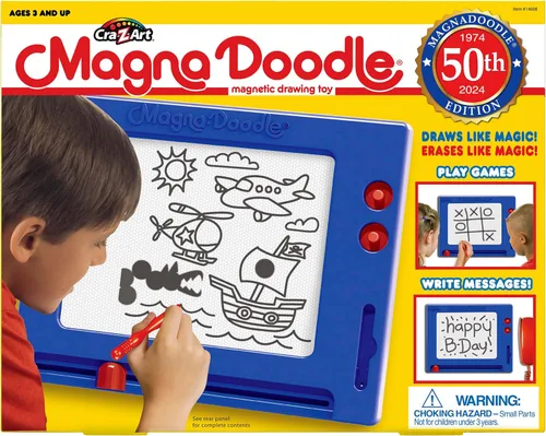 Miniatura 4 de Cra-Z-Art Travel Magna Doodle - 50 años de diversión creativa - Juguete clásico de tablero magnético de dibujo, a partir de 3 años