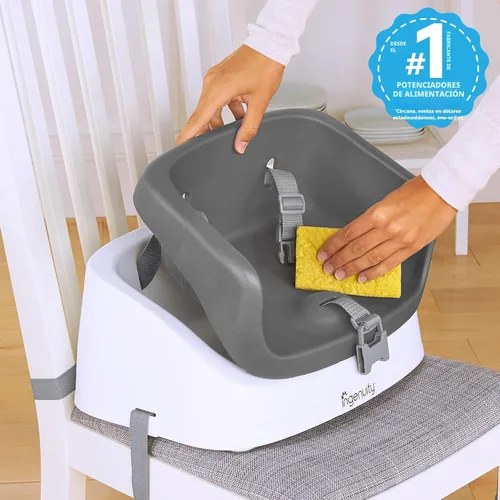 Miniatura 2 de Asiento elevador Ingenuity SmartClean para silla de cocina – Ligero para llevarlo a todas partes, fácil de limpiar, correa de arnés de 3 puntos