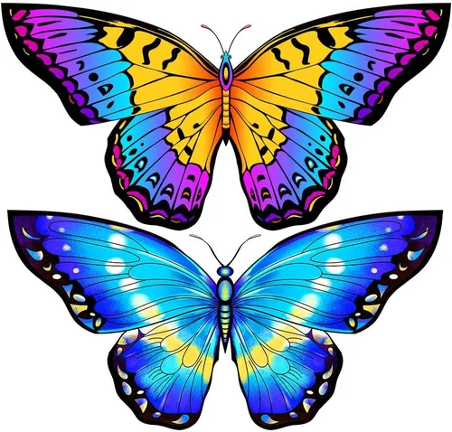 Miniatura 5 de HONBO Butterfly Kites for Kids & Adults, Easy to Fly for Beginners, Each Kite with 300ft Line Handle,Beginner Kite for Kids Ages 4-8,Beach Kites for
