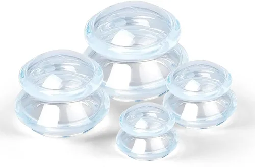 Miniatura 9 de Juego de terapia de ventosas de silicona, juego profesional de ventosas para estudio y hogar, tazas de masaje chinas, para reducción de celulitis