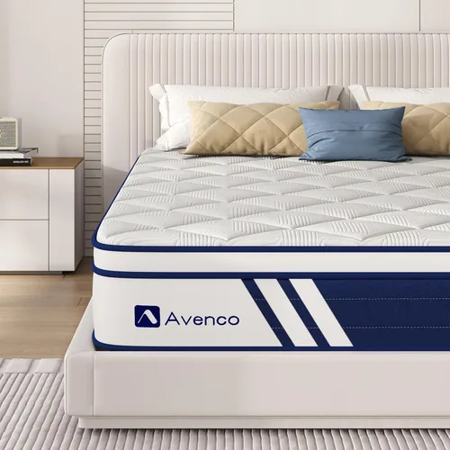 Miniatura 25 de Avenco Queen Mattress, Hybrid King Size Mattresses in a Box, Colchones Twin TXL Full Size Mattress