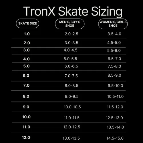 Miniatura 2 de TronX Stryker 3.0 Patines de Hockey en Línea para Adultos Senior, Junior y Niños, Nuevo