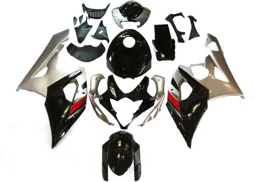 Miniatura 207 de Kit de carenado de inyección azul, negro y blanco para Suzuki GSXR600 GSX750 2006 2007 GSXR 600 GSX-R750 06 07 ABS Carenado de plástico completo