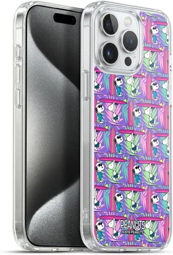 Miniatura 35 de Head Case Designs Peanuts Tropical Surf Snoopy Aloha Disco Gel Funda con licencia oficial [protección de grado militar] compatible con Apple iPhone