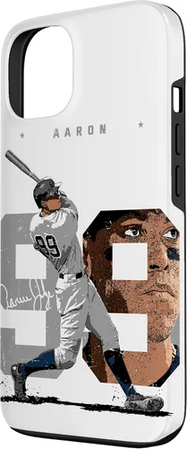 Miniatura 2 de Funda para iPhone 13 Aaron Judge Number Portrait Baj New York MLBPA