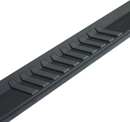 Miniatura 2 de Raptor Series Estribos escalones de 6 pulgadas estilo OEM aluminio negro compatible con cabina regular 15-25 F-150 o 17-25 F-250 F-350 Super Duty