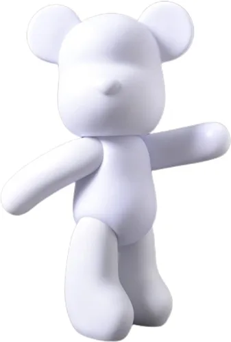 Miniatura 21 de HANDA - Juego de pintura de oso de peluche fluido para bricolaje, decoración creativa para el hogar, figura de muñeca hecha a mano, juguetes