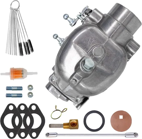 Miniatura 4 de Carburador 8N9510C para tractor Ford 8N 9N 2N 1939-1952 Marvel Schebler Carb reemplaza 8N9510C-HD 8N9510C 9N9510A B3NN9510A TSX241A TSX33 con junta