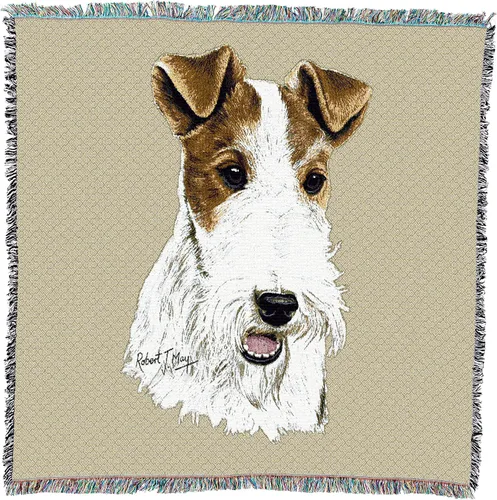 Miniatura 16 de Pure Country Weavers Airedale Terrier - Manta cuadrada de regazo por Robert May - Grupo Terrier, regalo para los amantes de los perros, manta
