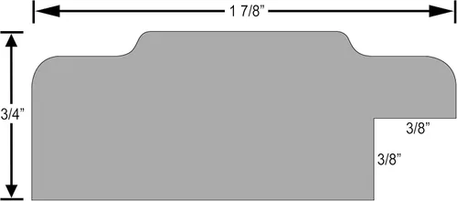 Miniatura 5 de OVALCREST Espejo de pared biselado rectangular para decoración del hogar, estilo Wright - Oro champán - Dimensiones exteriores de 16 x 20 pulgadas