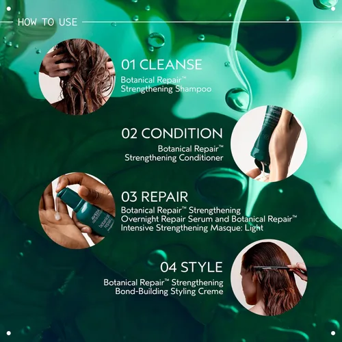 Miniatura 6 de Aveda Botanical Repair Strengthening Shampoo Strengthens and Repairs Damaged Hair Bond-Building Shampoo 94% Naturally Derived* Silicone Free