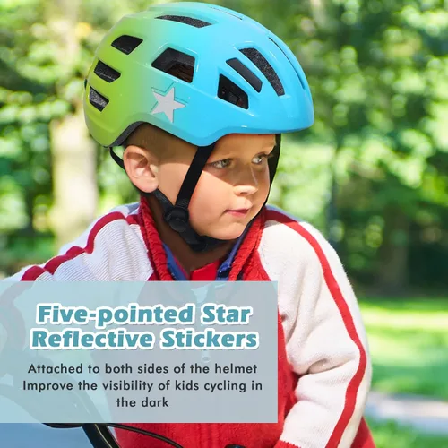 Miniatura 5 de Zacro Kids Helmet 5-14 for Boys Girls, Adjustable Lightweight Toddler Helmet with Reflective Safety Stickers, Fits Bicycle Balance Bike Scooter