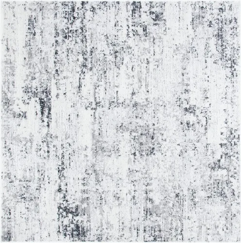 Miniatura 13 de SAFAVIEH Amelia Collection ALA700A - Alfombra decorativa de 2'2" x 4', diseño moderno abstracto, color marfil y azul, no desprende pelusa y de fácil