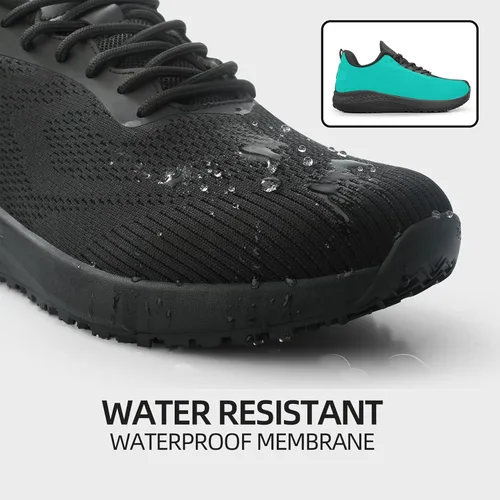 Miniatura 3 de Zapatos antideslizantes para hombre, para servicio de alimentos, antideslizantes, zapatos de trabajo para hombre, en restaurante, cocina, chef