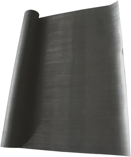 Miniatura 3 de Rubber-Cal "Fine Rib" alfombra de goma acanalada – 1/8" de espesor x 48" de ancho, rollos de goma gruesa – negro – disponibles en 5 longitudes, Negro