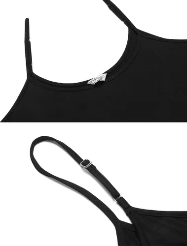 Miniatura 6 de Zeagoo Camisola de gasa con tirantes delgados ajustables para mujer
