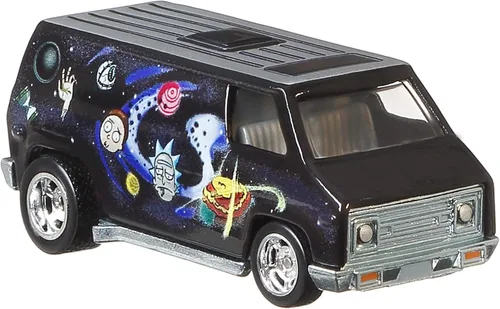 Miniatura 3 de Hot Wheels Pop Culture VW DLX Station Wagon Vehículo a escala 1:64 para niños de 3 años en adelante y coleccionistas de autos de juguete clásicos