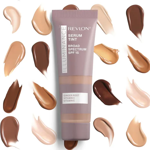 Miniatura 7 de Revlon Illuminance Suero Tintado, Triple Ácido Hialurónico, Equilibra el Tono de la Piel con el Tiempo e Hidrata Todo el Día, SPF 15, 117 Beige