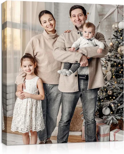 Miniatura 18 de Impresiones en lienzo personalizadas. Convierte las fotos en un impresionante arte de pared enmarcado, perfecto para decoración del hogar, regalos.