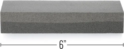 Miniatura 2 de SE Piedra de afilar de óxido de aluminio de doble cara de 6 pulgadas - Granos 120 y 240 para reparación de cuchillas y refinamiento de bordes - SS6