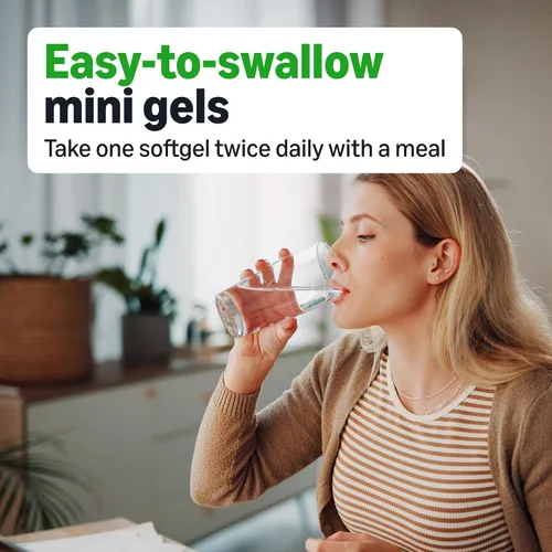 Miniatura 3 de Amazon Basics Suplemento de vitaminas y minerales para los ojos, fórmula AREDS 2 con luteína y zeaxantina, 120 cápsulas blandas