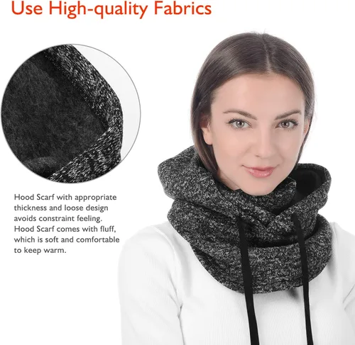 Miniatura 3 de C CALOICS Máscara de esquí de invierno pasamontañas para clima frío resistente al viento máscara facial para hombres y mujeres esquí lancha de nieve