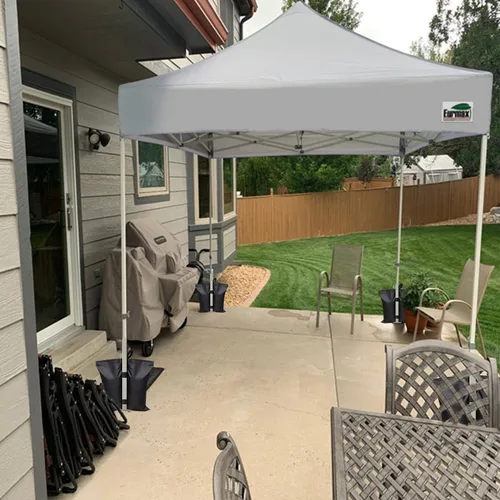 Miniatura 5 de Bolsas de peso Eurmax USA para tienda de campaña con dosel, bolsas de arena para toldo al aire libre instantáneo, patas de toldo, bolsas de arena